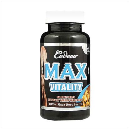 Picture of Codeco Max Vitality 60 Capsules – Sexual Wellness & Vitality Support | FREE Worldwide Shipping