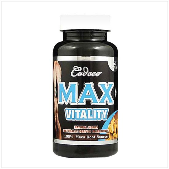 Picture of Codeco Max Vitality 60 Capsules – Sexual Wellness & Vitality Support | FREE Worldwide Shipping